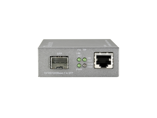 LevelOne RJ45 to SFP Managed Gigabit Media Converter – image 3