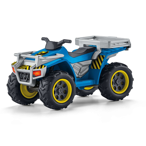 Schleich Dinosaurs - Vlucht op de quad voor Velociraptor speelfiguur, afbeelding 4