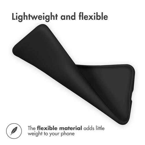 Accezz Color Case voor Apple iPhone 13 Telefoonhoesje Zwart, afbeelding 3