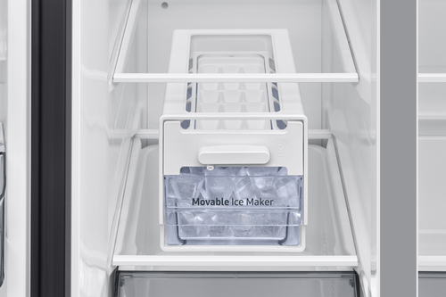 Samsung Bespoke AI Series 7 RS70F67QCTEU American-Style Fridge Freezer - Silver/Grey - image 3