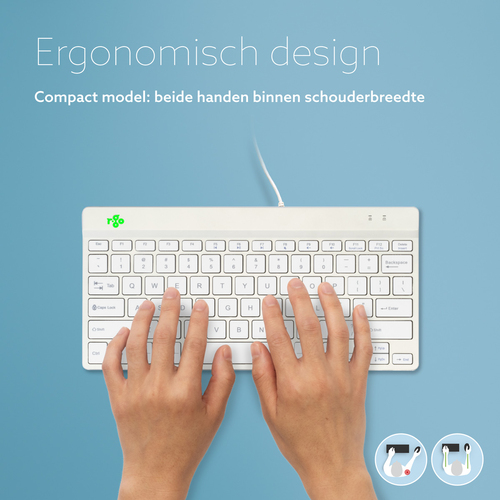 R-Go Tools Compact Break ergonomisch toetsenbord, afbeelding 10