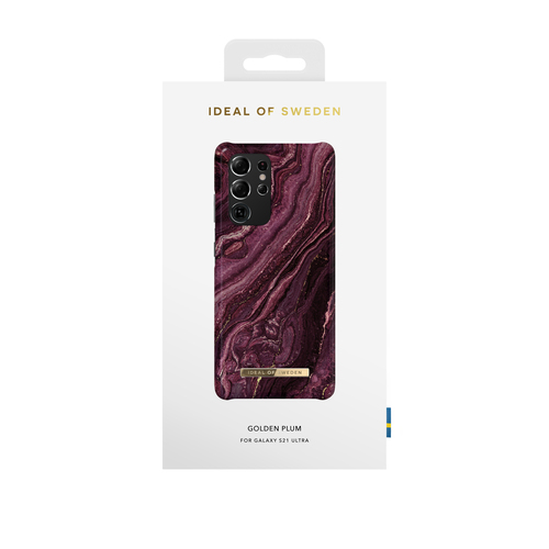 iDeal of Sweden Printed Case Galaxy S21U Golden Plum