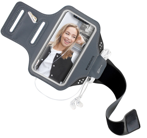 Mobiparts Comfort Fit Sport Armband Samsung Galaxy A7 (2018) Black – image 2