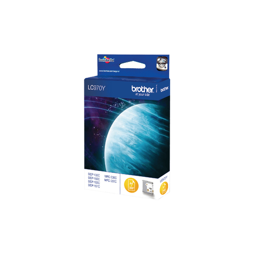 Original Brother LC970Y Yellow Ink Cartridge - image 2