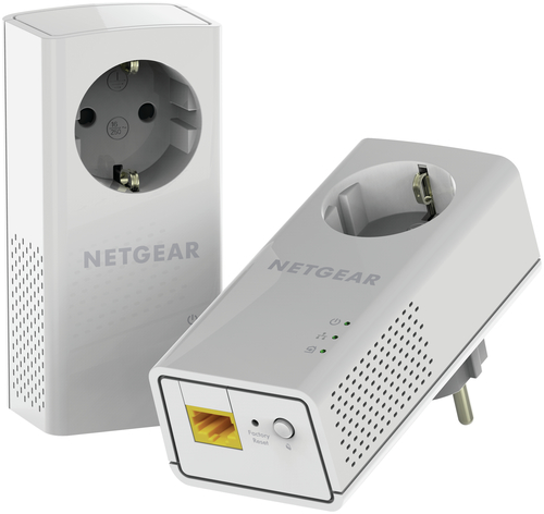 NETGEAR PLP1200-100PES PowerLine network adapter 1200 Mbit/s Ethernet LAN White 2 pc(s) – image 2