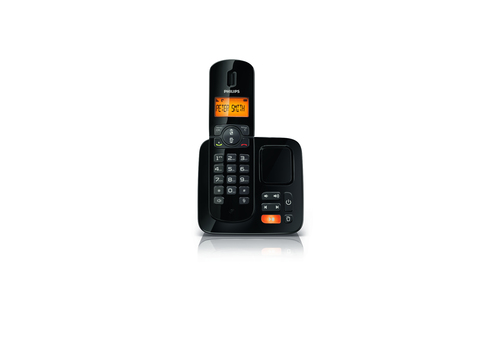 Philips CD1861B DECT telephone Caller ID Black