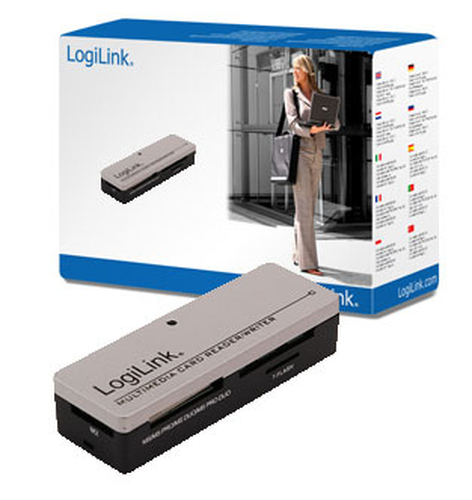 LogiLink Cardreader USB 2.0 extern Mini All-in-1
