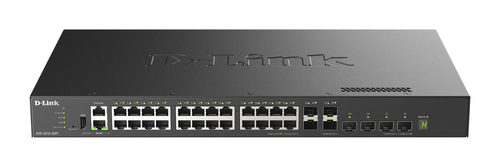 D-Link DXS-3410-32XY сетевой коммутатор Управляемый L3 Fast Ethernet (10/100) Черный