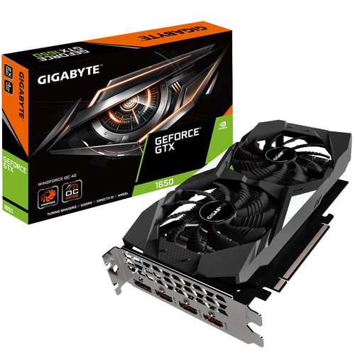 GIGABYTE GV-N1650WF2OC-4GD graphics card NVIDIA GeForce GTX 1650