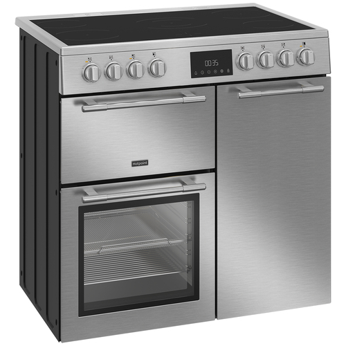 Hotpoint RH90CA20X cooker Gas Ceramic hob Stainless steel – image 7