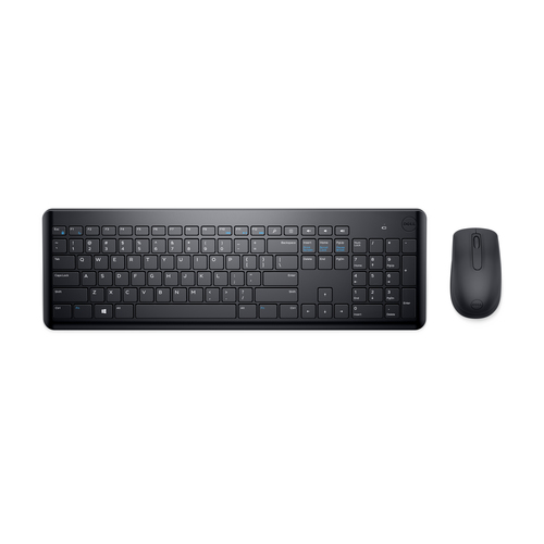 Dell KM117 keyboard Mouse included Office RF Wireless Spanish Black – image 1
