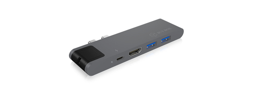 ICY BOX IB-DK4039-2C Wired Thunderbolt 3 Anthracite
