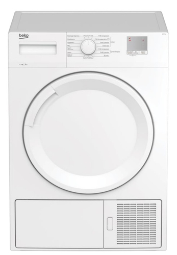 Beko DHP73W tumble dryer Freestanding Front-load