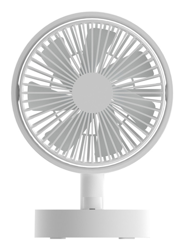 Techly IC-FAN-DSK2W household fan White