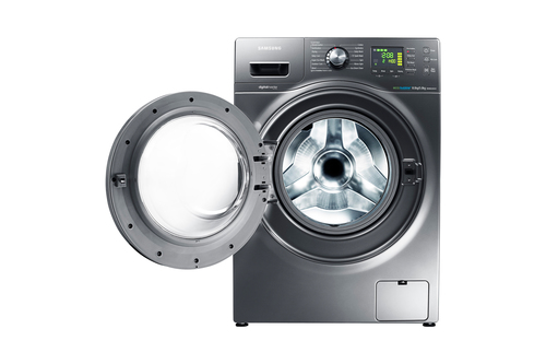 Samsung WD806U4SAGD/EU washer dryer Freestanding Front-load Chrome – image 2