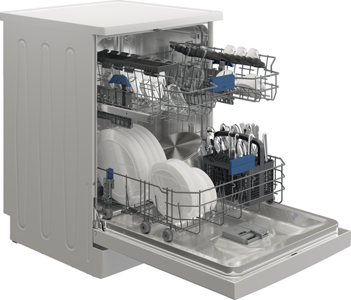 Beko BDFN26442W Full Size Dishwasher - White - C Rated, White - image 3