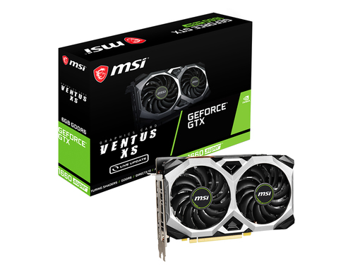 MSI VENTUS GTX 1660 SUPER XS видеокарта NVIDIA GeForce GTX 1660 SUPER 6 GB GDDR6