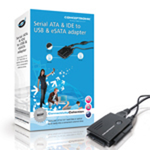 Conceptronic Serial ATA & IDE to USB & eSATA adapter