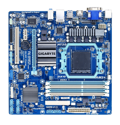 Gigabyte Ultra Durable Ga78LmtUsb3 Desktop Motherboard  Amd Chipset  Socket Am3 GA-78LMT-USB3 - GA-78LMT-USB3