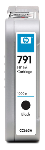 HP 791 tindikassett 1 tk Originaal Must
