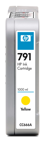 HP 791 tindikassett 1 tk Originaal Kollane