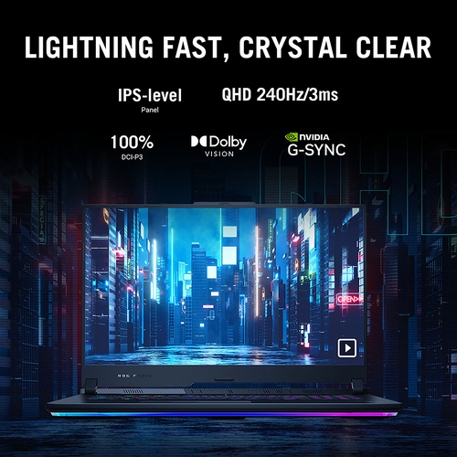 ASUS ROG Strix SCAR 17 G733PZ-LL002W AMD Ryzen™ 9 7945HX Laptop – image 9