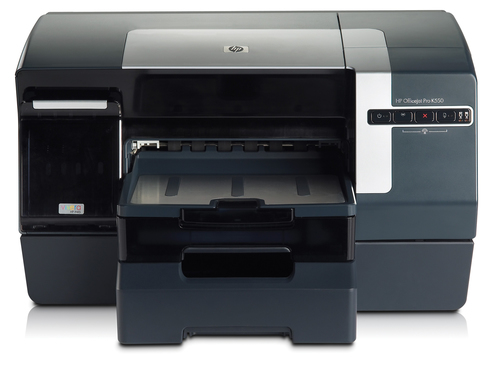 HP Officejet Pro K550dtn - Impresora - color - a dos caras - chorro de tinta - A4/Legal - 1200 x 1200 ppp - hasta 37 ppm monocromo / hasta 33 ppm color - capacidad 600 hojas - USB LAN - C8158A