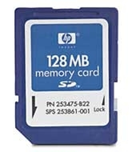 HP 128MB SD Memory Card