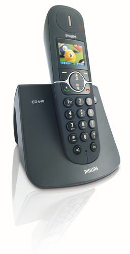 Philips CD6401B Cordless telephone