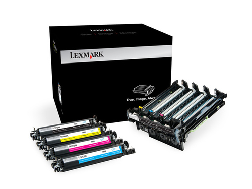 Lexmark 700Z5 Black and Colour Drum Kit 40K pages - 70C0Z50
