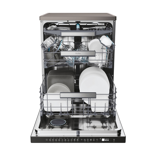 Haier I Pro Shine 7 XF4A4M4PA Full-size WiFi-enabled Dishwasher - Graphite, Black - image 4