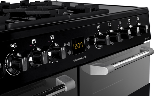 Leisure CS100FMIRK cooker Range cooker Electric Gas Black – image 7