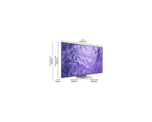 Samsung GQ55QN700CT 139.7 cm (55") 8K Ultra HD Smart TV Wi-Fi Black, Titanium – image 3