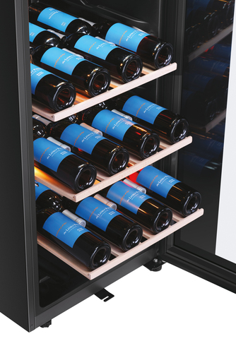 Haier Wine Bank 50 Series 5 HWS66GGE Compressor wine cooler Freestanding Black 66 bottle(s) – image 9