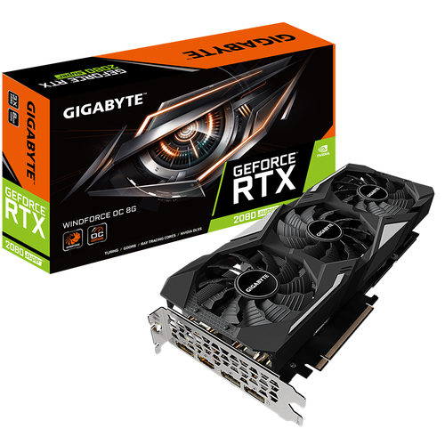 GIGABYTE GV-N208SWF3OC-8GD graphics card NVIDIA GeForce RTX 2080 SUPER