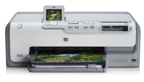 HP Photosmart D7160 - Impresora - color - chorro de tinta - Legal - 1200 ppp - hasta 32 ppm monocromo / hasta 31 ppm color - capacidad 100 hojas - USB - Q7047A