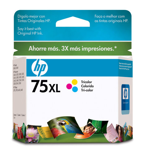 HP Cartucho Tinta 75 Xl Tricolor CB338WL - CB338WL