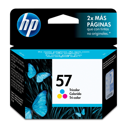 Cartucho HP 57 TriColor 500 Páginas C6657AL - Código: C6657AL | Compra en Guadalajara