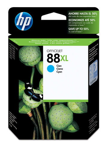 Cartucho HP 88XL Cyan 1700 Páginas C9391AL - C9391AL