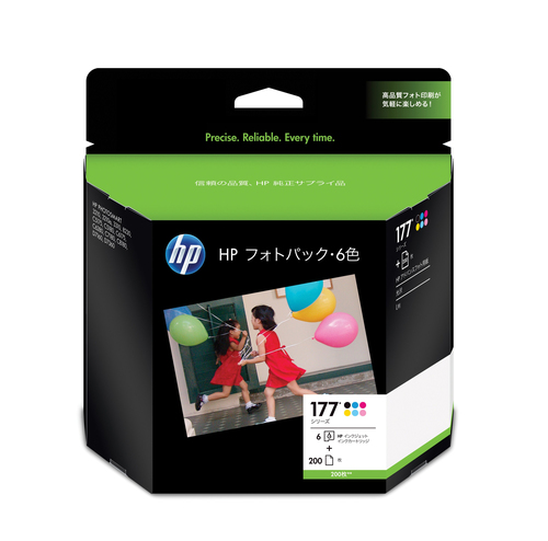 HP 177 Series Photo Pack-200 tindikassett 1 tk Originaal