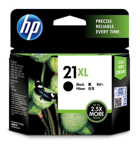 Cartucho HP 21XL Negro 475 Páginas C9351CL - Código: C9351CL | Compra en Guadalajara