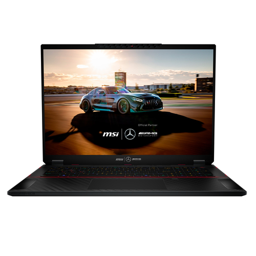 MSI Stealth 18 MERCEDESAMG A1VHG-047CA Intel Core Ultra 9 185H Ноутбук 45,7 cm (18") UHD+ 64 GB DDR5-SDRAM 2 TB Твердотельный накопитель (SSD) NVIDIA GeForce RTX 4080 Wi-Fi 7 (802.11be) Windows 11 Pro Черный
