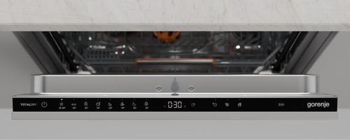 Gorenje Kraftfull rengöring med Intensive Spray Zones avlägsnar effektivt fastbrända matrester. Det flexibla FlexUse systemet med plats för 16 kuvert, LED belys – image 6