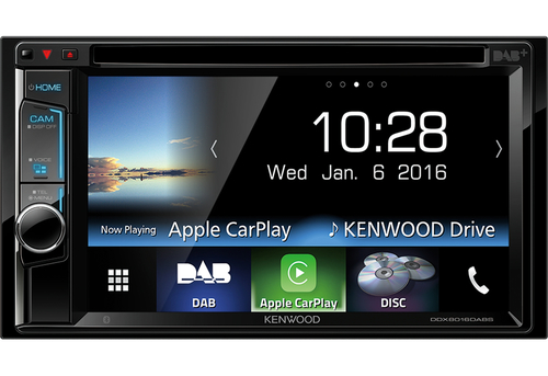 Kenwood DDX8016DABS car media receiver Black