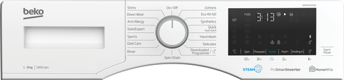 Beko WEX840530W washing machine Front-load