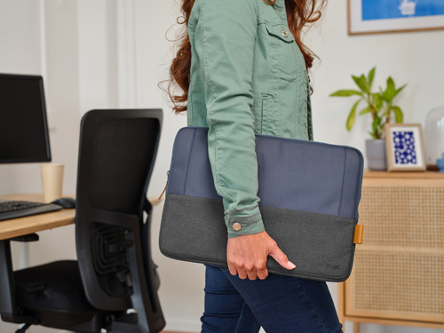 Trust Lisboa Laptophoes van 16 inch Laptop sleeve Blauw, afbeelding 5