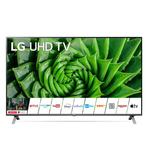 LG 65UN80006LA 165,1 cm (65") 4K Ultra HD Smart TV Wi-Fi Черный, Нержавеющая сталь