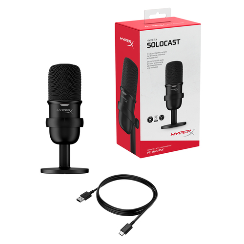 HyperX SoloCast Black Table microphone – image 8