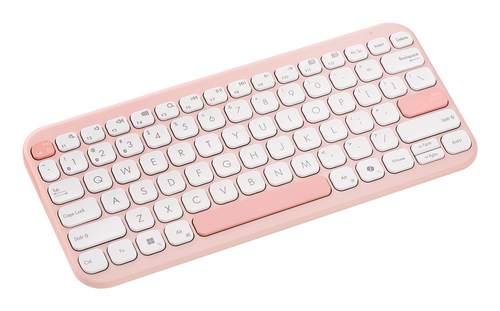 ASUS Marshmallow KW100 Tastatur Saksnøglekontakt Trådløs Tysk – billede 2