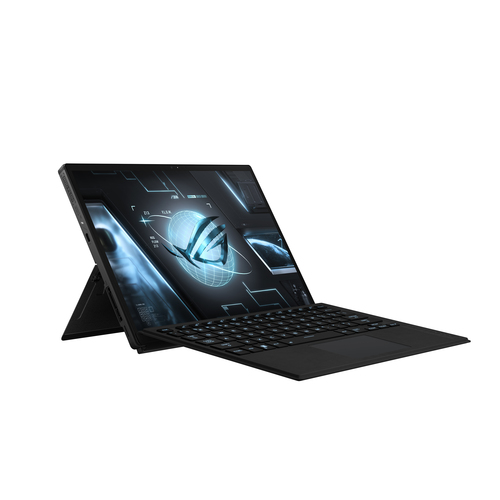 ASUS ROG Flow Z13 GZ301ZE-LD100 Intel® Core™ i9 i9-12900H Гибрид (2-в-1) 34 cm (13.4") Сенсорный экран WUXGA 16 GB LPDDR5-SDRAM 1 TB Твердотельный накопитель (SSD) NVIDIA GeForce RTX 3050 Ti Wi-Fi 6E (802.11ax) Черный